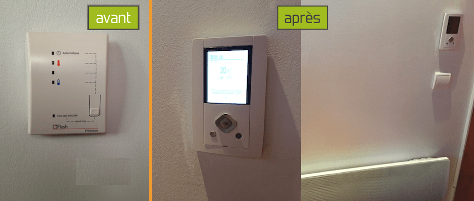 Gestion intelligente du chauffage, Pilotage par Smartphone – KNX & EnOcean, Nancy